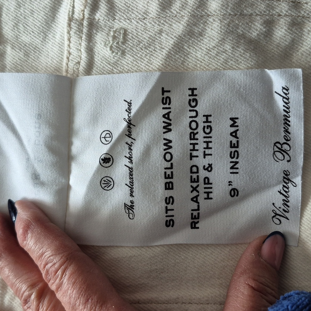 RAG & BONE  Vintage  Bermuda Shoets Sz.26 NWT - Picture 10 of 14